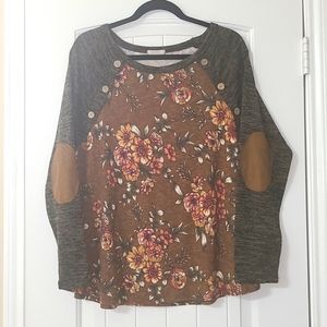 ODDY Floral Top Large